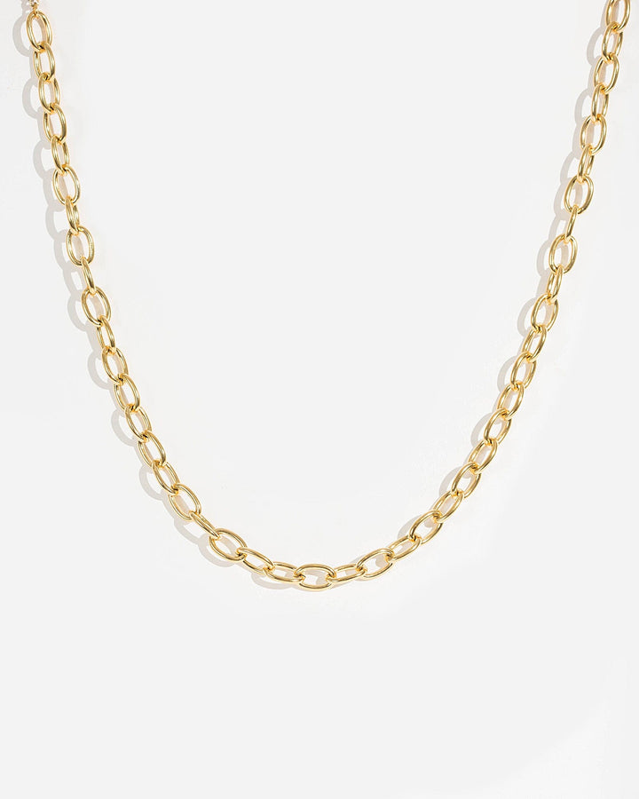 Colette by Colette Hayman 24k Gold 48cm Oval Linked Chain Necklace