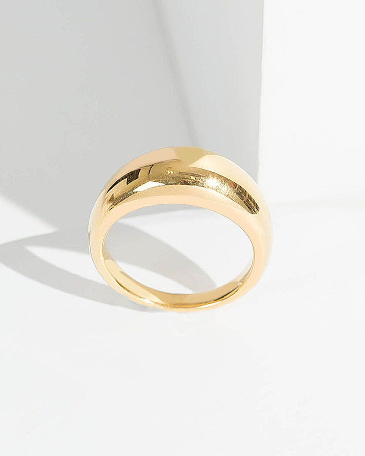 Colette by Colette Hayman 24k Gold Dome Ring