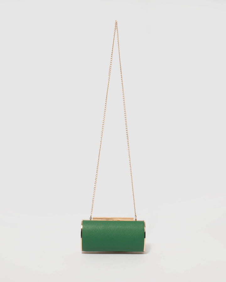 Green Blair Clutch Bag | Clutch Bags