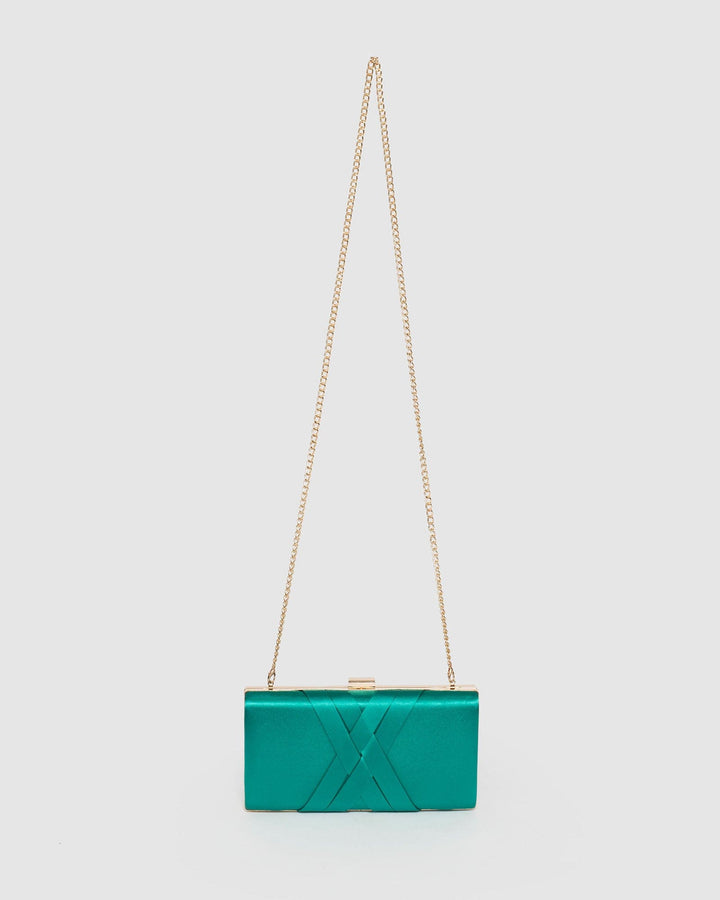 Aqua Melanie Clutch Bag | Clutch Bags