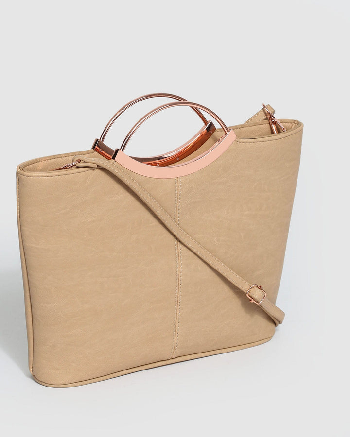 Beige Jessie Clutch Bag | Clutch Bags
