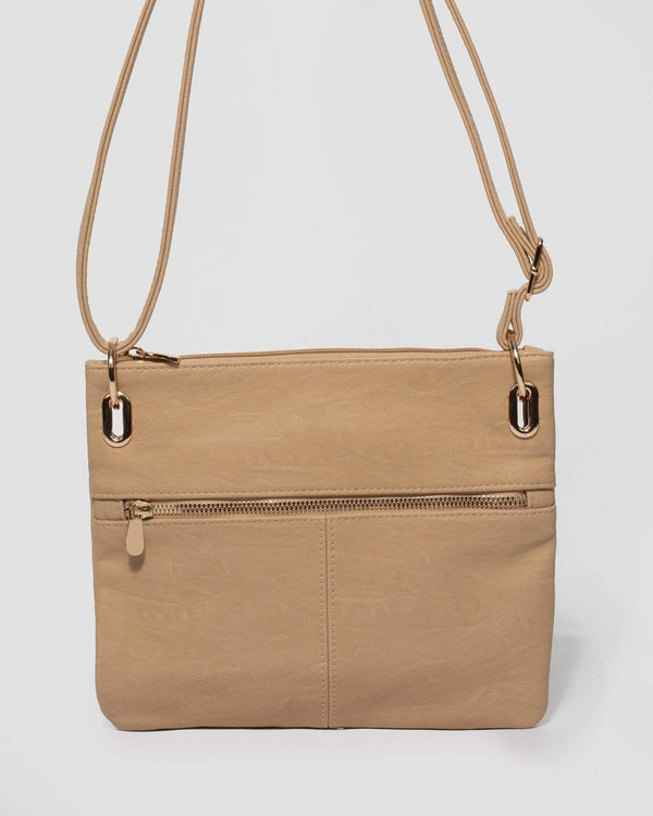 Beige Keya Small Bag | Crossbody Bags