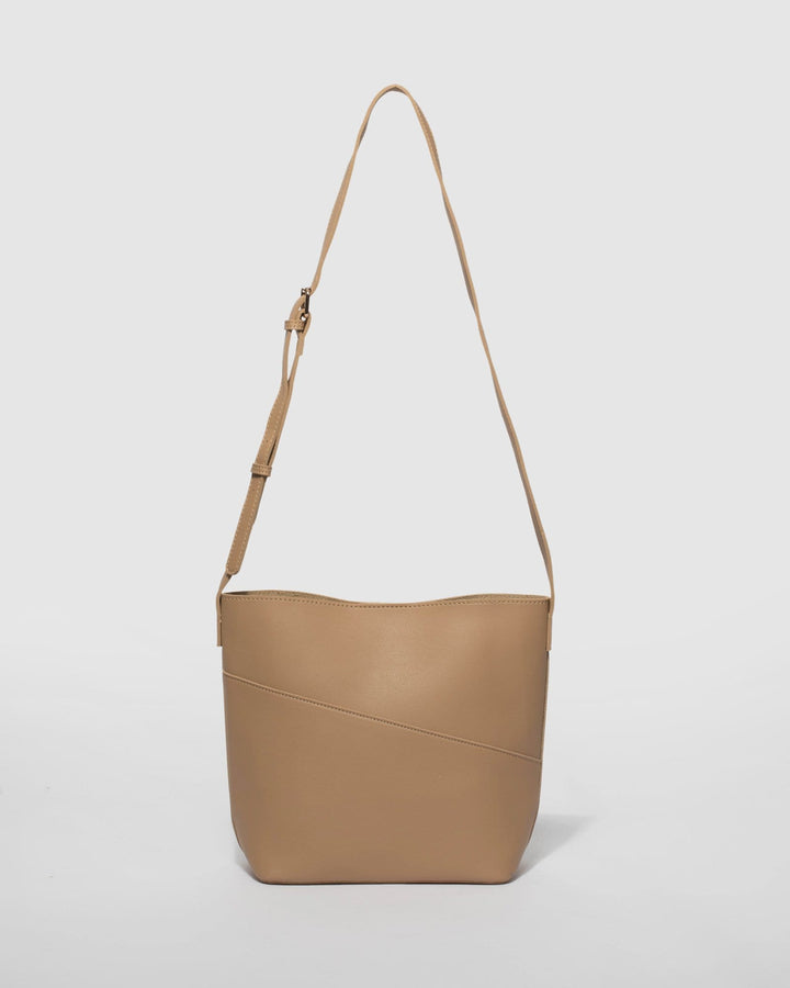 Beige Selena Pouch Crossbody Bag – colette by colette hayman