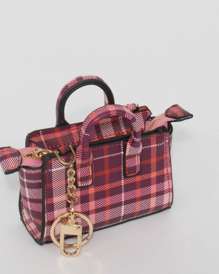 Berry Check Claire Mini Bag | Mini Bags