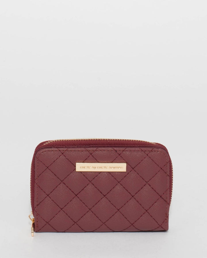 Berry Tiana Quilt Wallet | Wallets