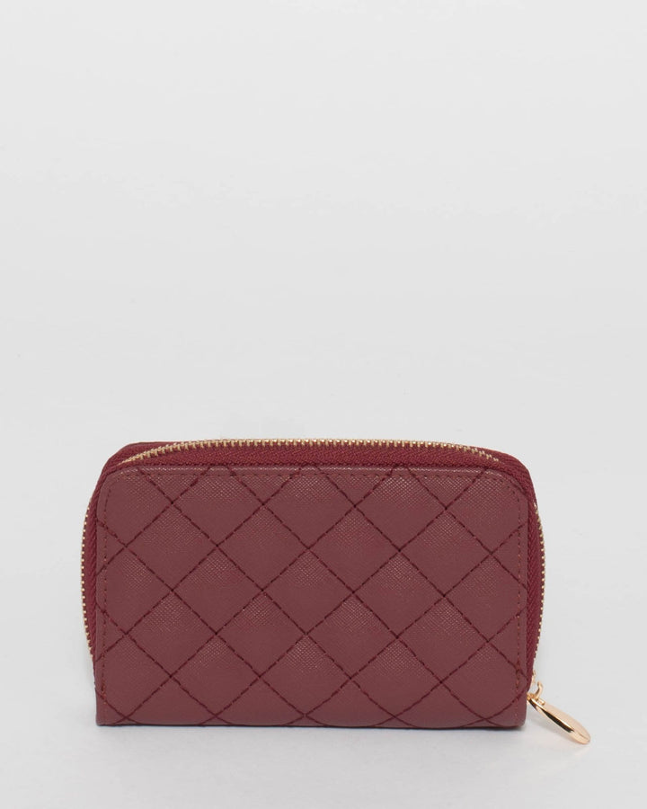 Berry Tiana Quilt Wallet | Wallets