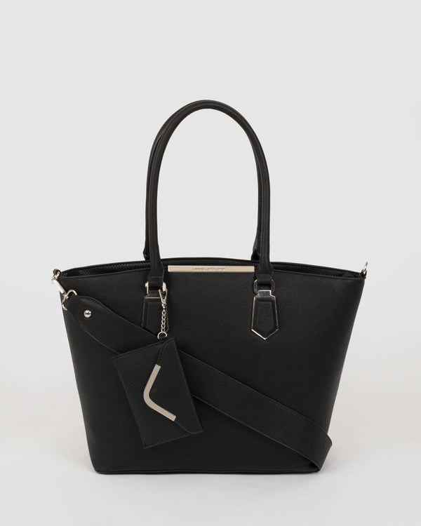 Black Aida Large Tote Bag | Tote Bags