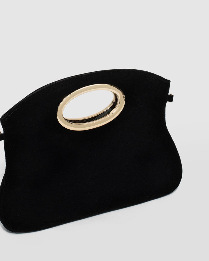 Black Ainsley Clutch Bag | Clutch Bags