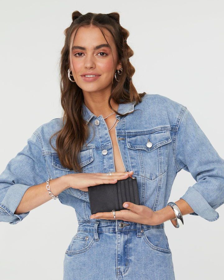 Colette by Colette Hayman Black Ali Card Holder