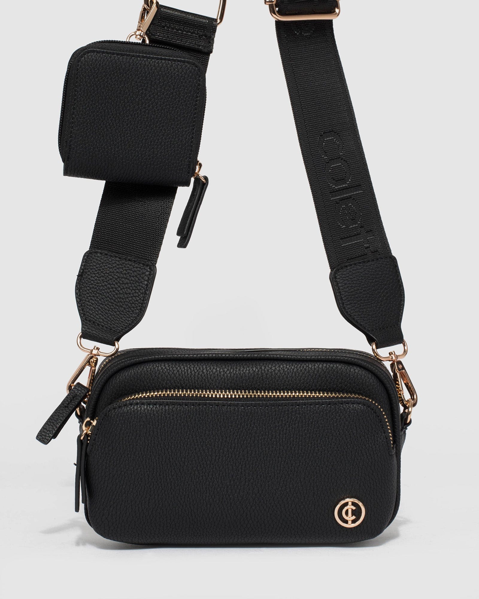 Black Amalia Crossbody Bag – colette by colette hayman