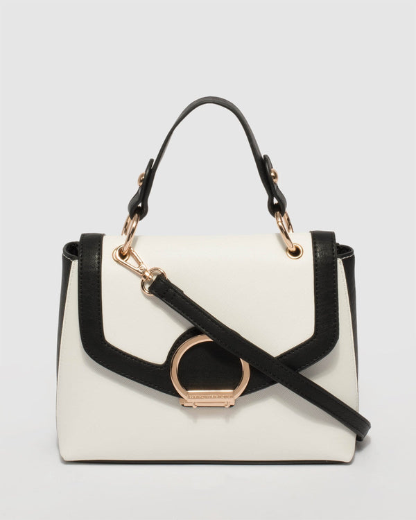 Black and White Tracy Mini Bag | Mini Bags