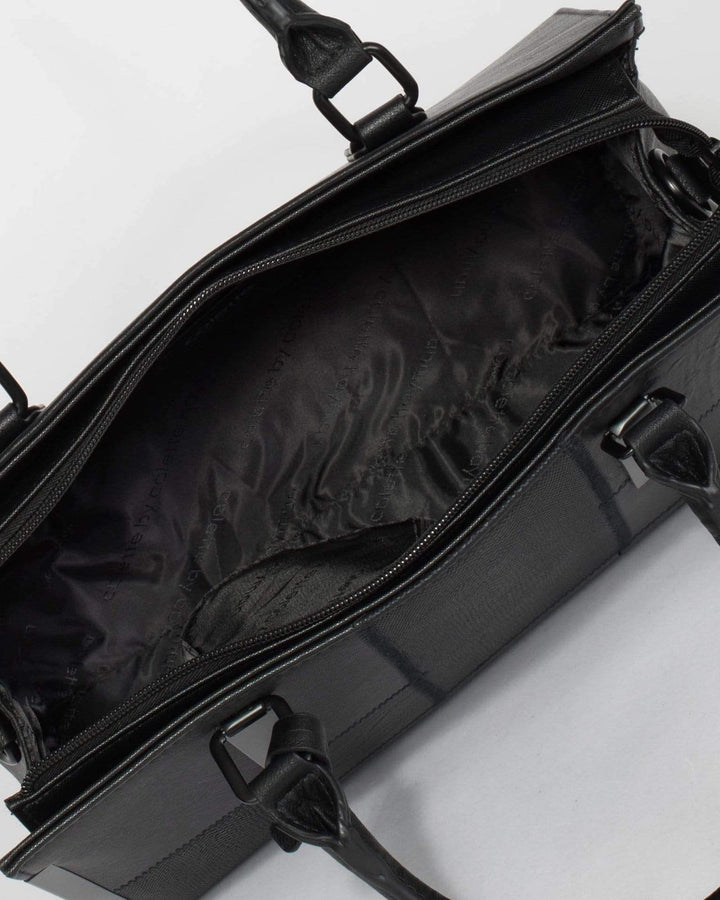 Black Andrea Large Tote Bag | Tote Bags