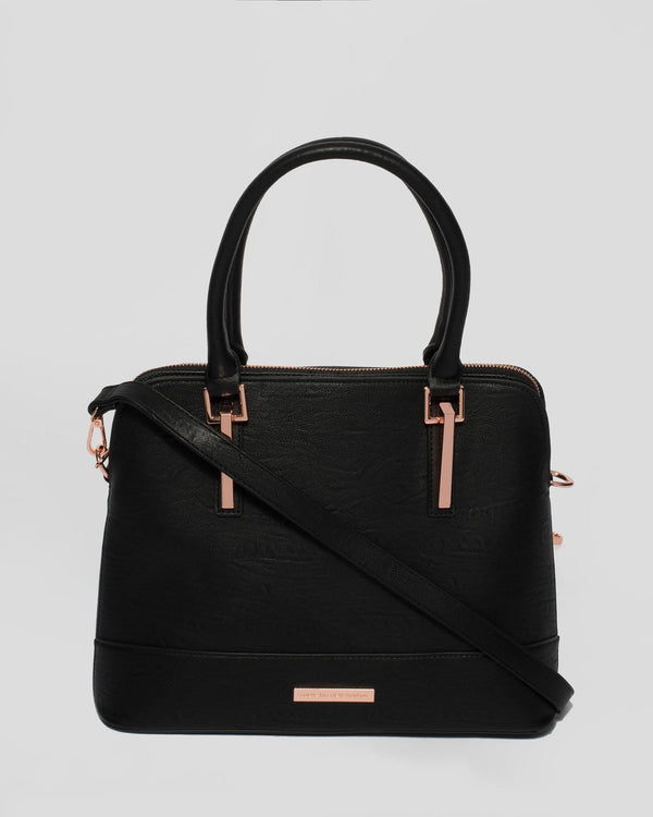 Black Anja Medium Tote Bag | Tote Bags