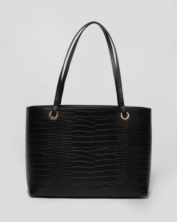 Black Anya Tote Bag | Tote Bags