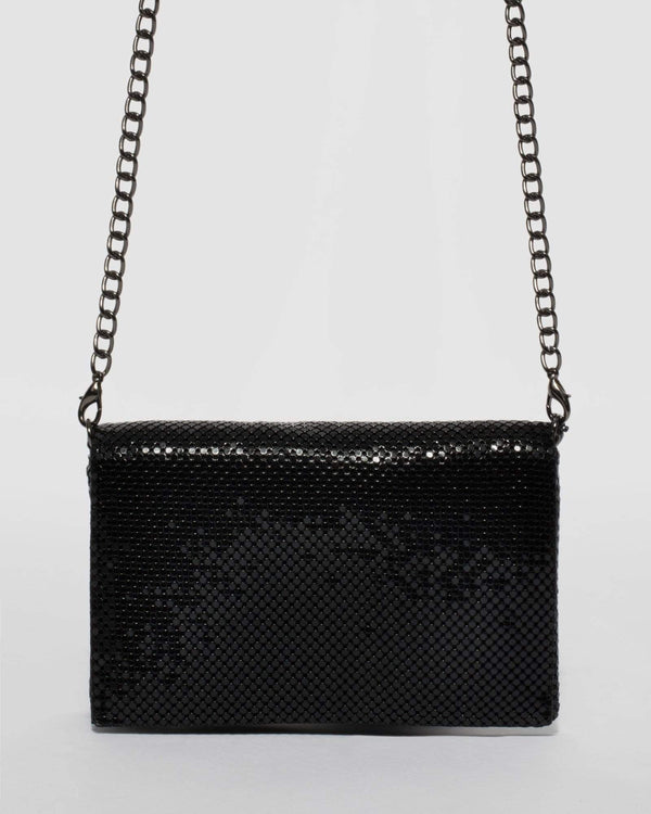 Black Audrina Clutch Bag | Clutch Bags