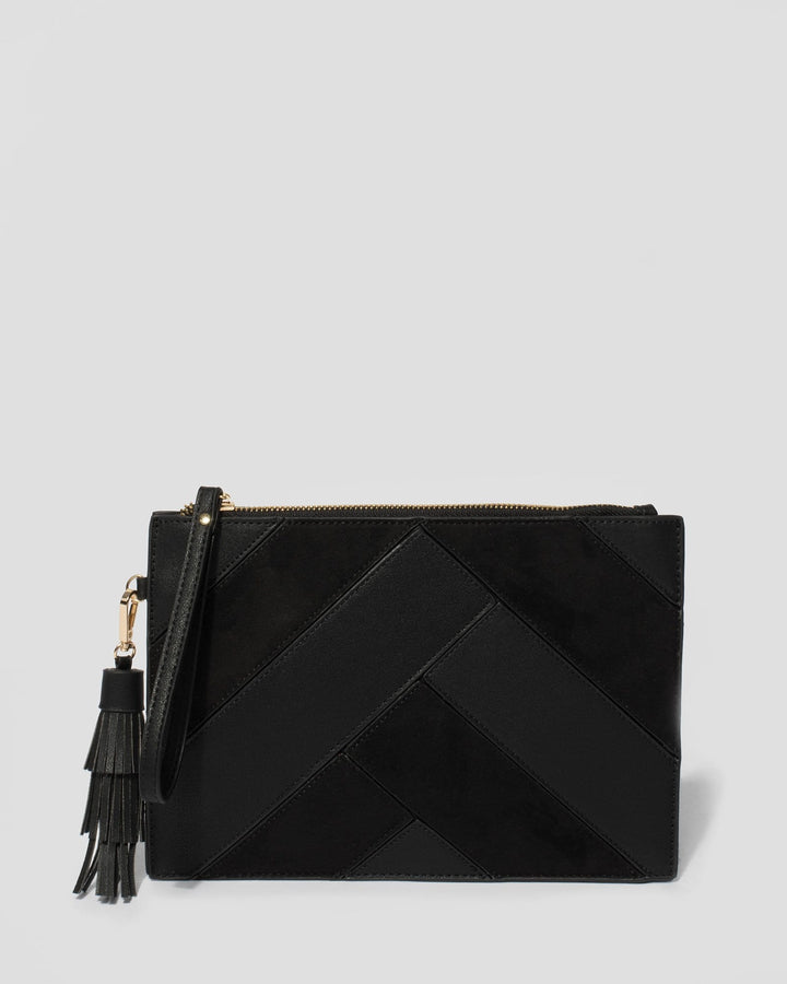 Black Ayda Clutch Bag | Clutch Bags