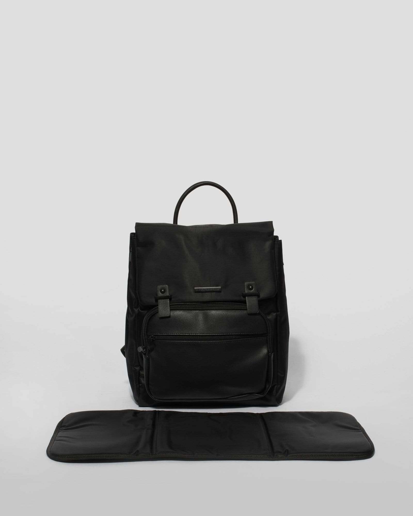 Black Belle Baby Backpack