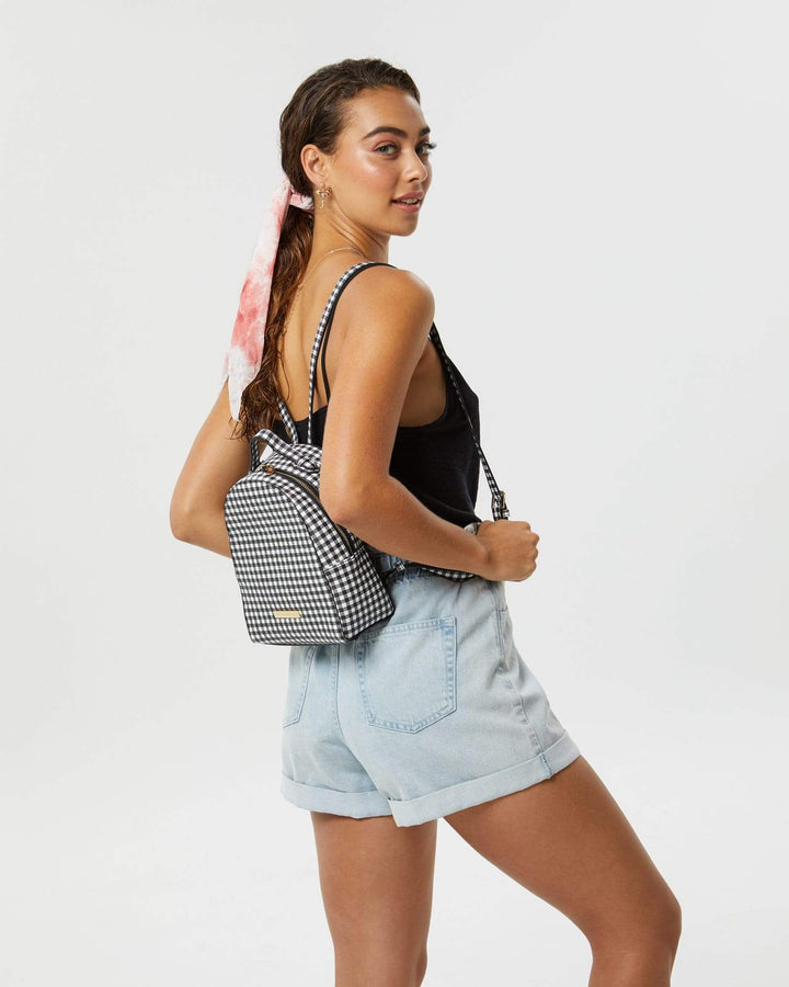 Black Bianca Mini Backpack | Backpacks