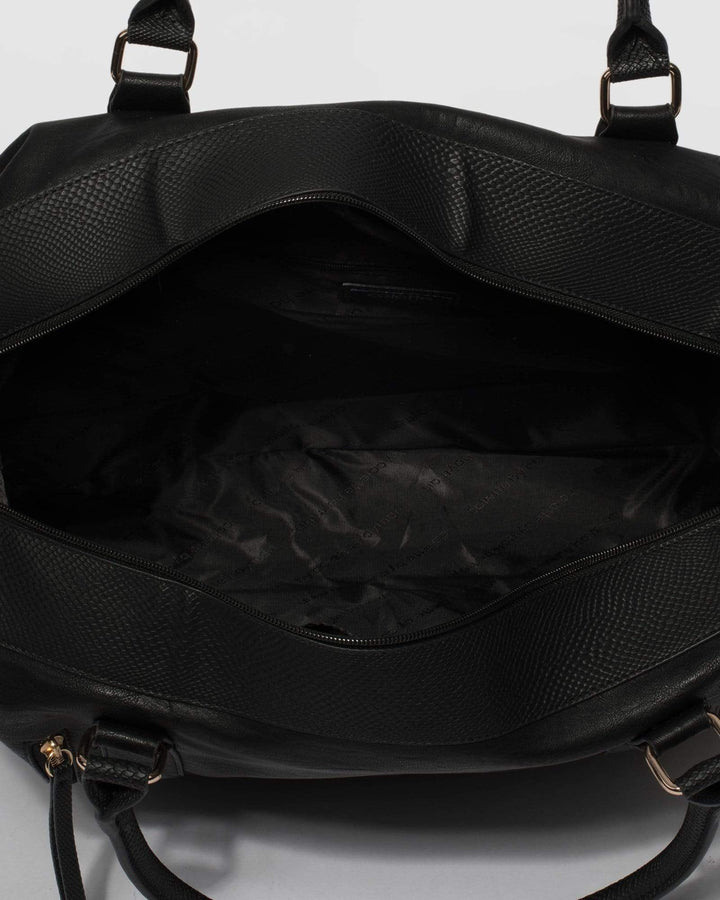 Black Bronte Weekender Bag | Weekender Bags