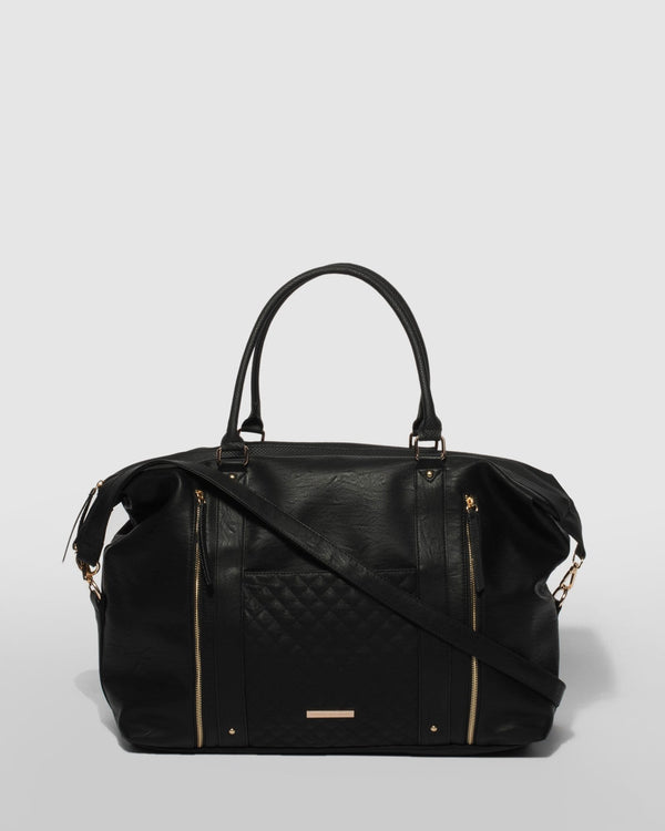 Black Bronte Weekender Bag | Weekender Bags