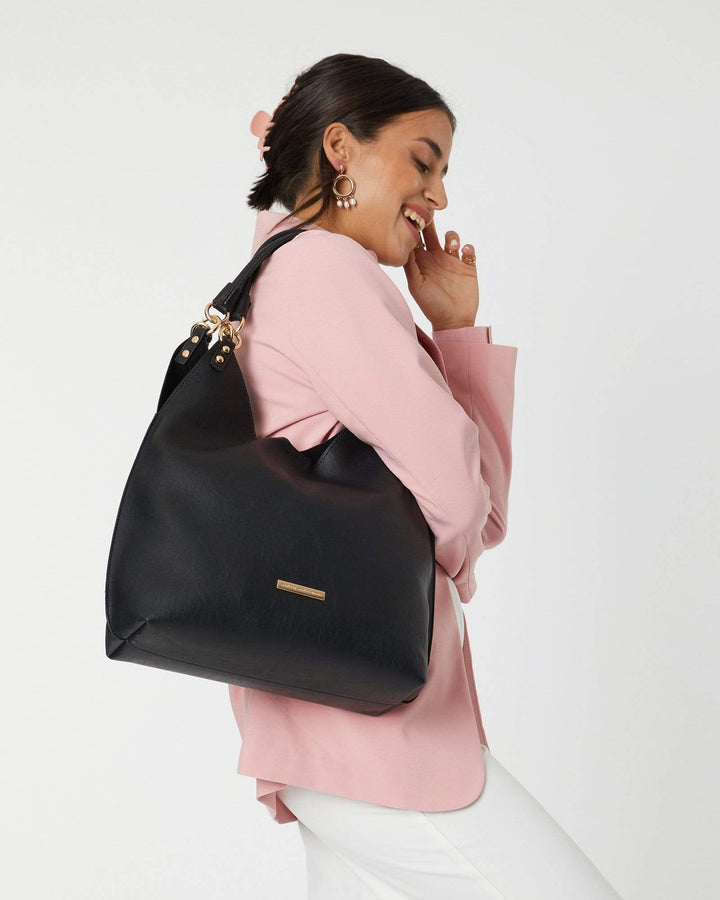 Black Camila Slouch Bag | Slouch Bags