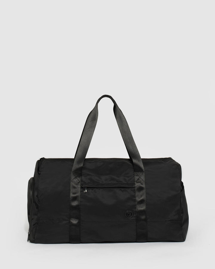Black Charlotte Gym Bag | Weekender Bags