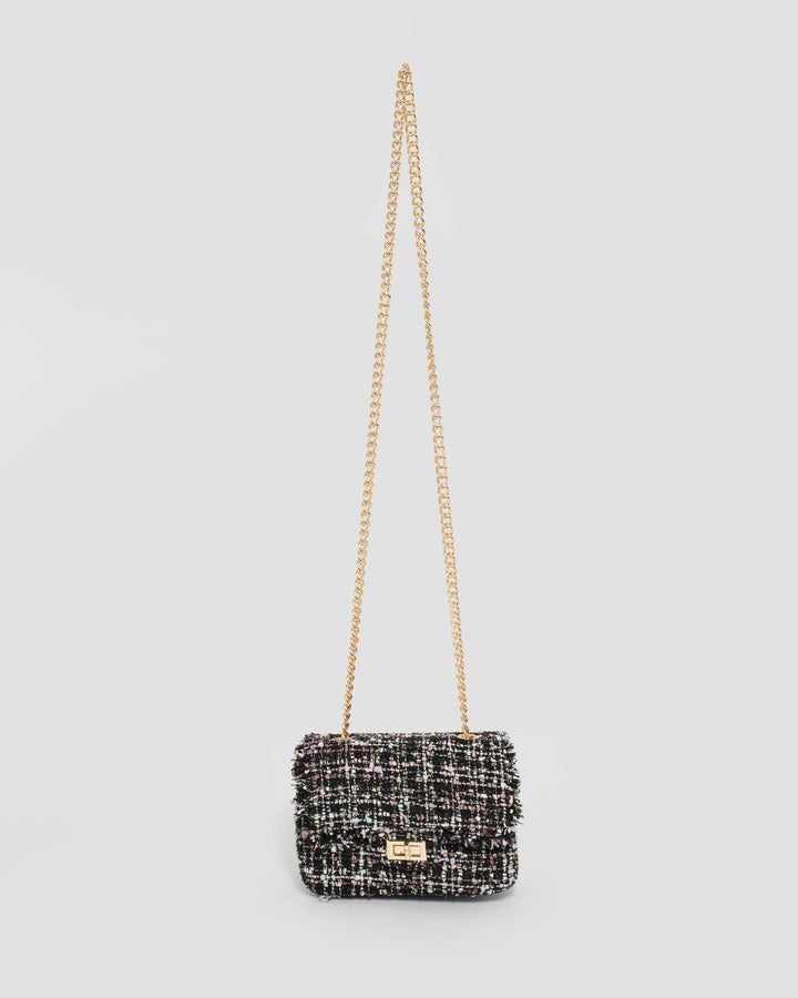 Colette by Colette Hayman Black Chelsea Chain Crossbody Bag