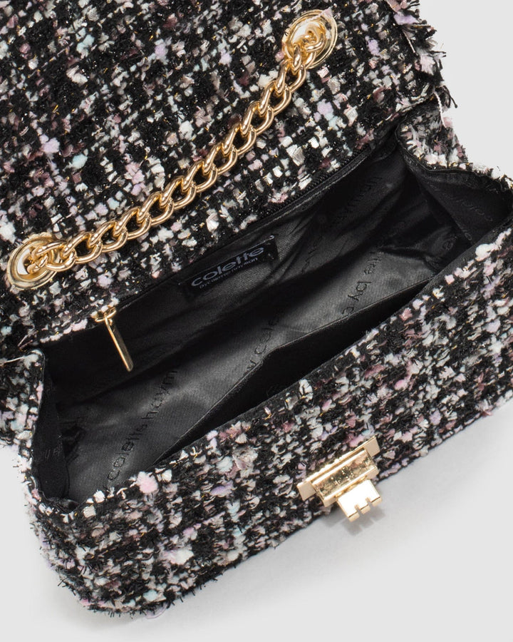 Colette by Colette Hayman Black Chelsea Chain Crossbody Bag