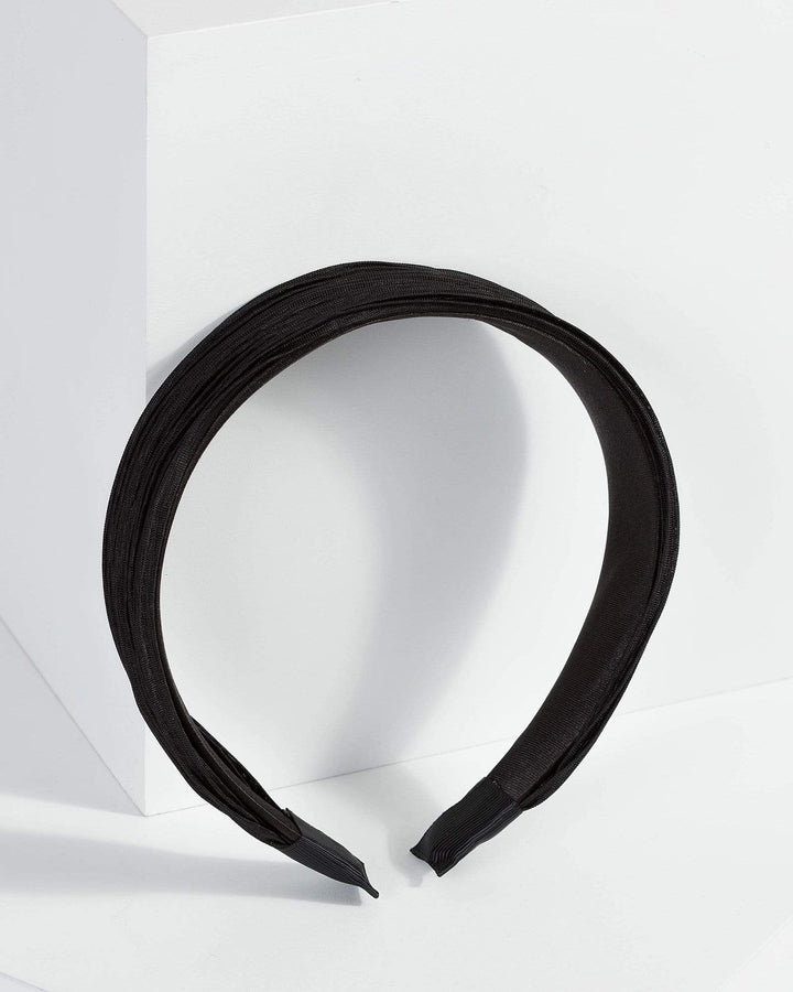 Black Classic Headband | Accessories