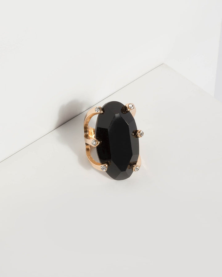 Black Claw Stone Ring | Rings