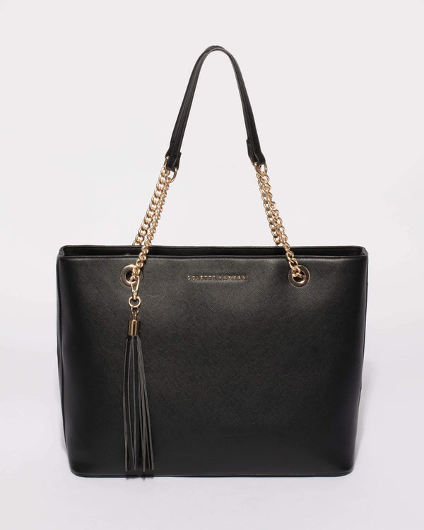 Black Colette Premium Tote Bag | Tote Bags