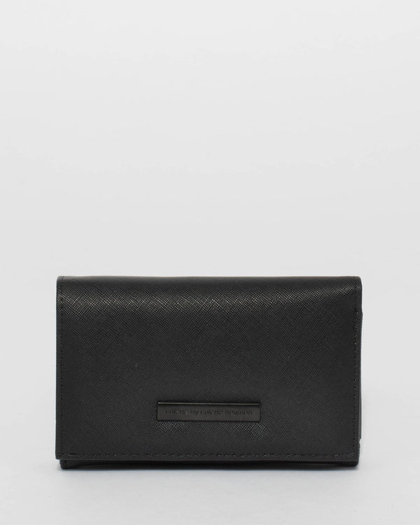 Black Dana Multi Pocket Wallet | Wallets