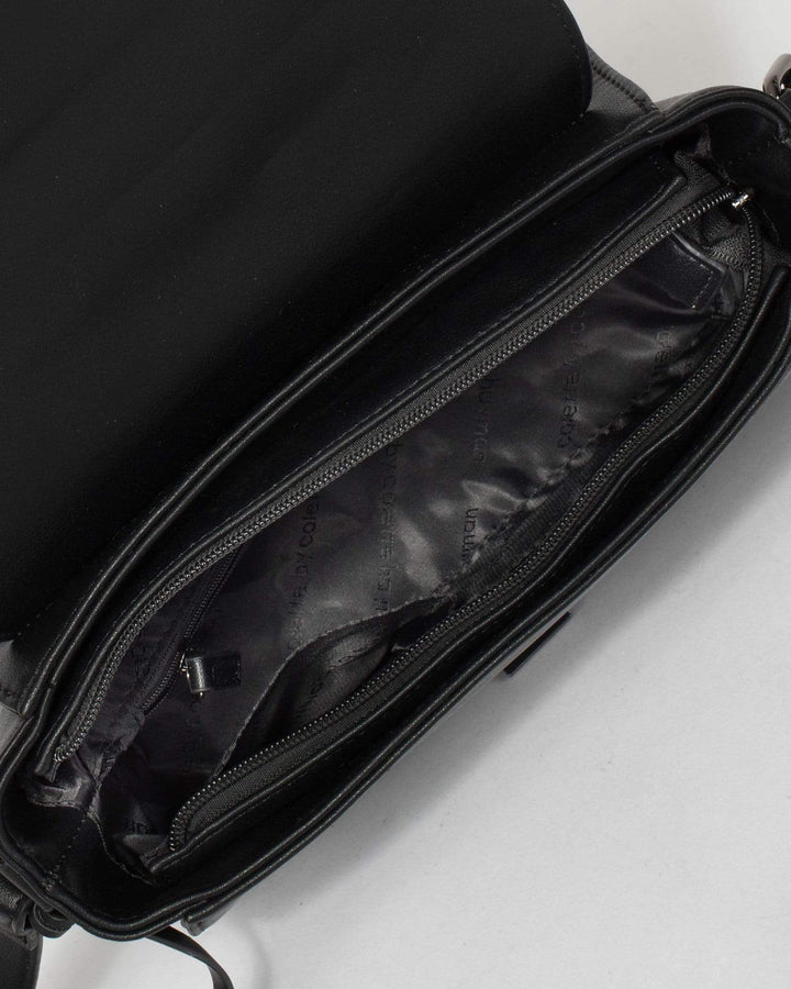 Black Dianna Cross Body Bag | Crossbody Bags