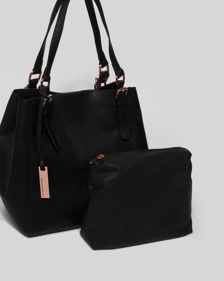 Black Donna Slouch Bag | Slouch Bags