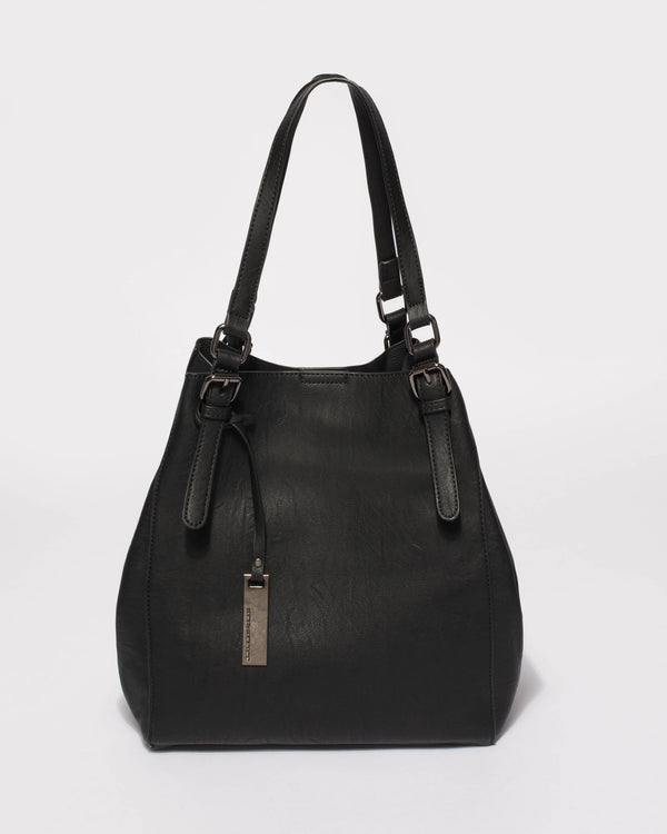Black Donna Slouch Tote Bag | Slouch Bags