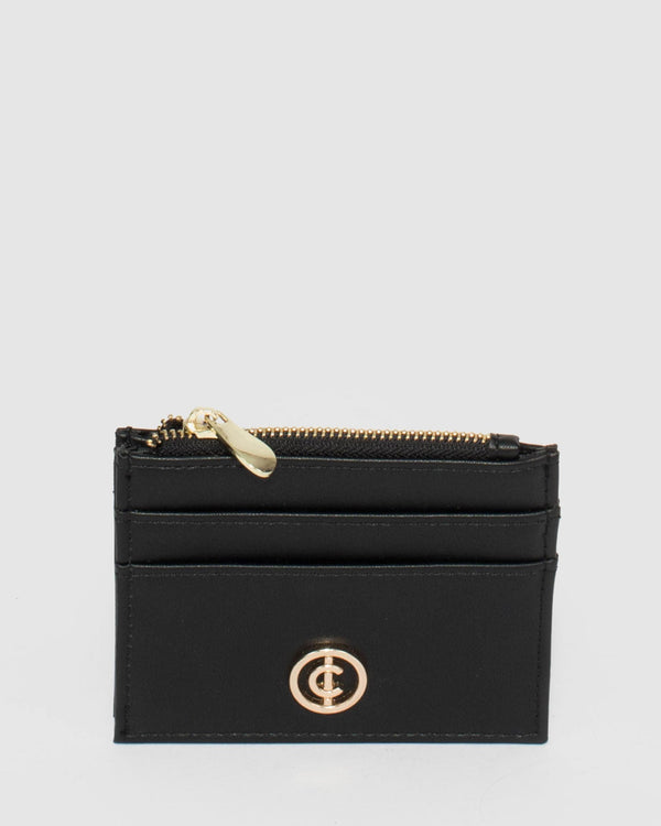 Black Double Card Purse | Purses
