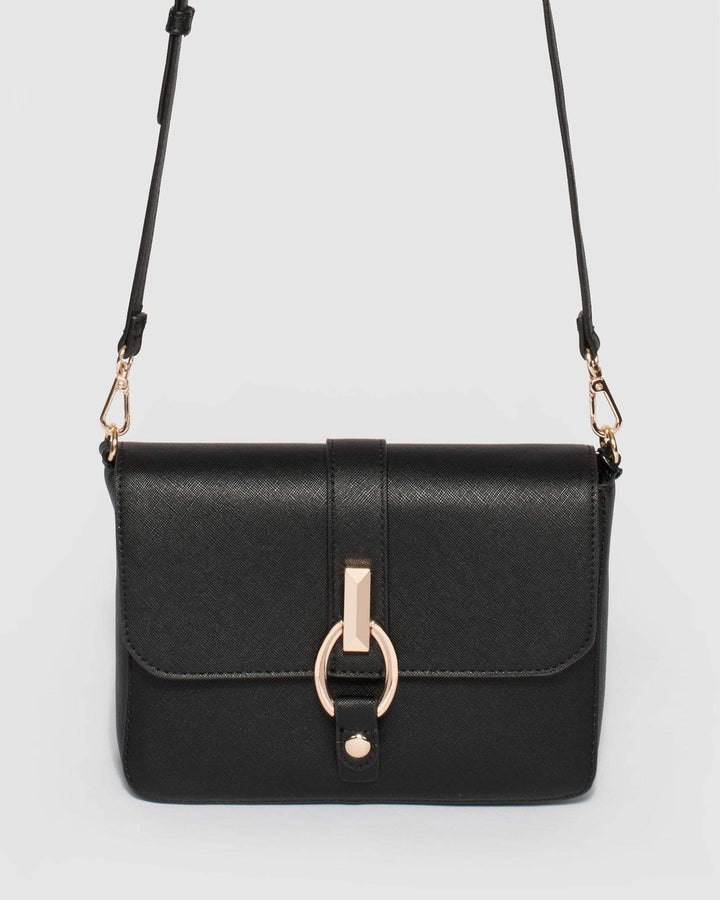 Black Elissa Crossbody Bag | Crossbody Bags