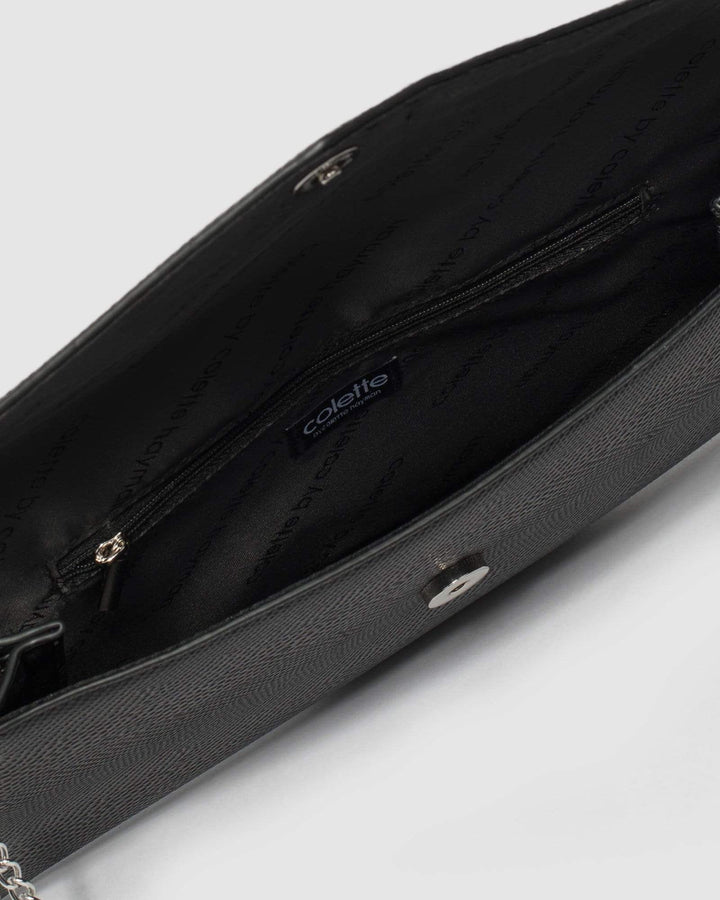 Black Ember Clutch Bag | Clutch Bags