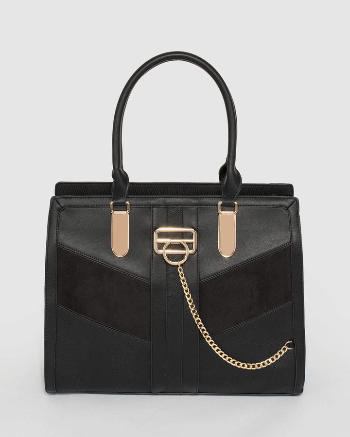 Black Emme Limited Edition Panel Tote Bag | Tote Bags