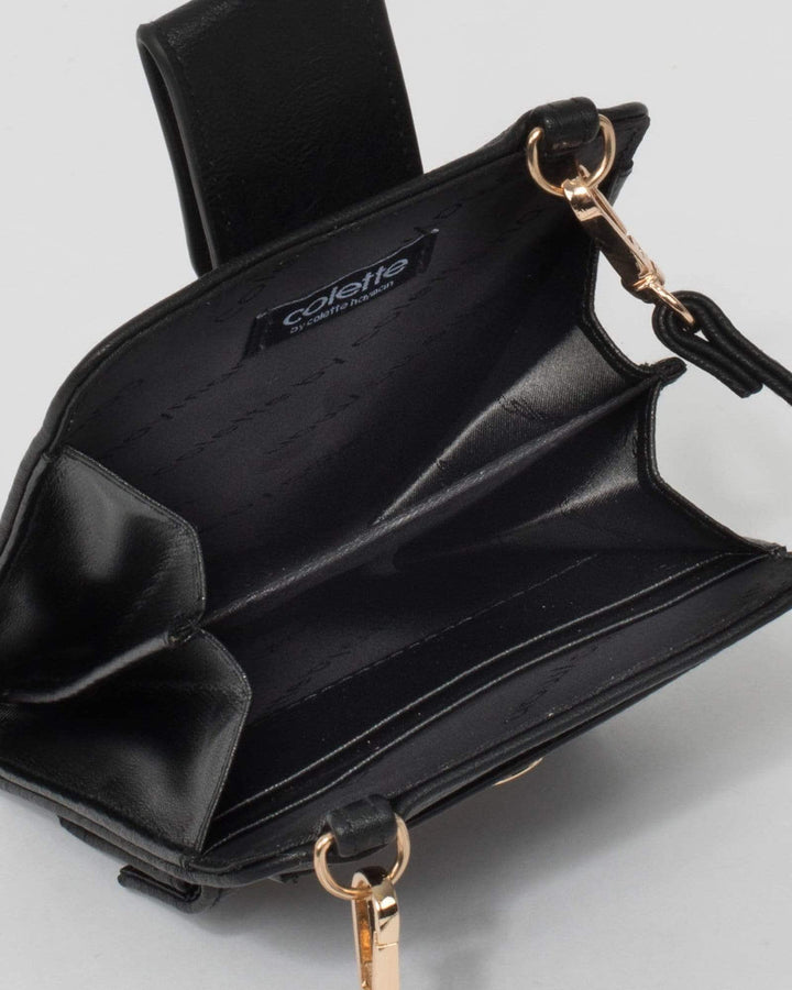 Black Esther Pocket Cross Body Bag | Crossbody Bags