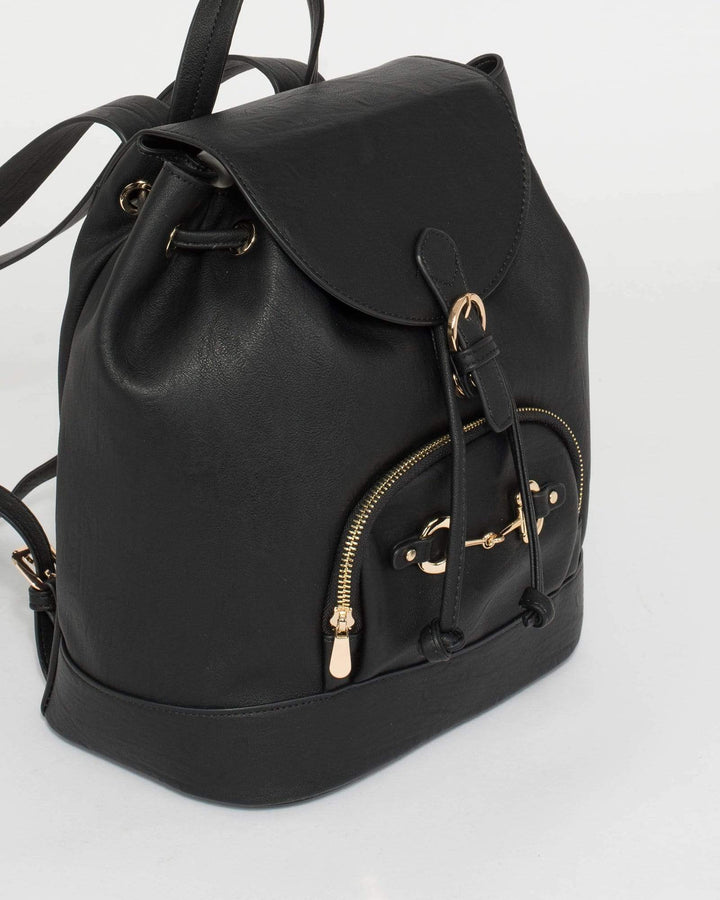 Black Eva Drawstring Backpack | Backpacks