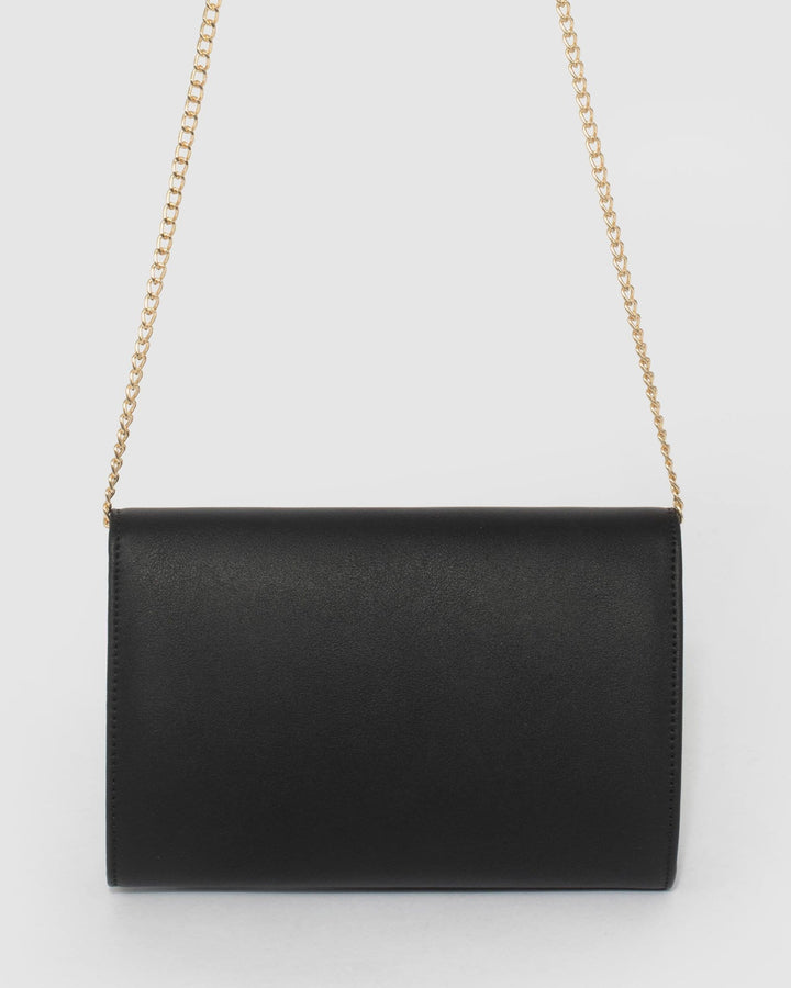 Black Eve Buckle Clutch Bag | Clutch Bags