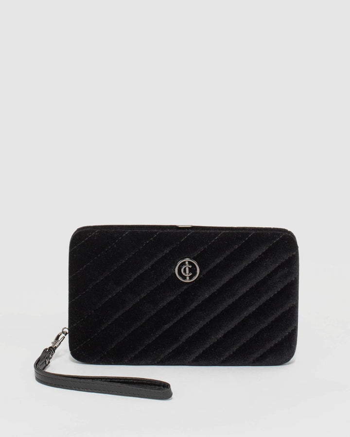 Black Eve Quilted Hardcase Wallet | Wallets