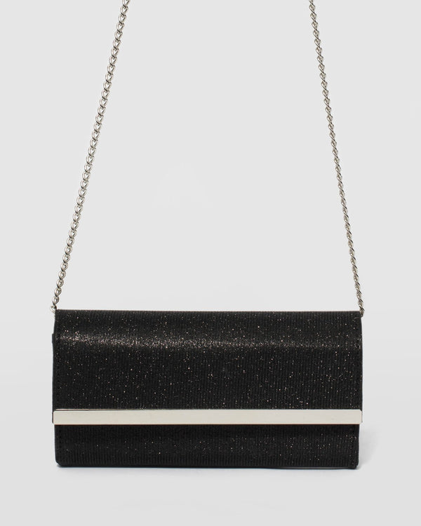 Black Gigi Clutch Bag | Clutch Bags