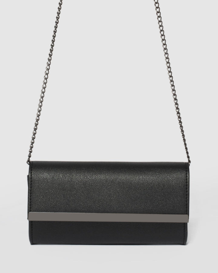 Black Gigi Clutch Bag | Clutch Bags