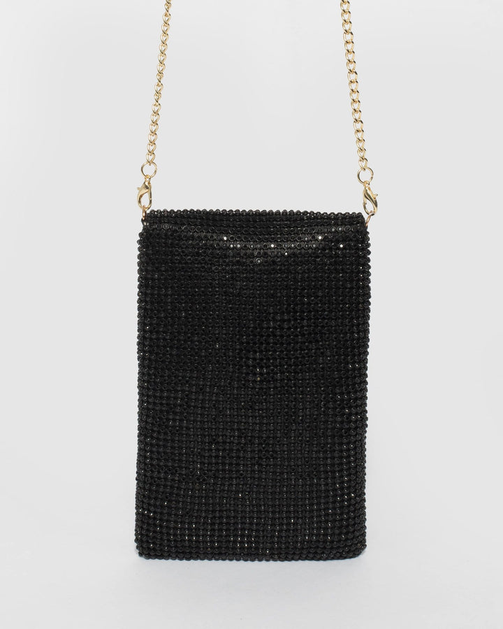 Black Giselle Mini Slip Bag | Mini Bags