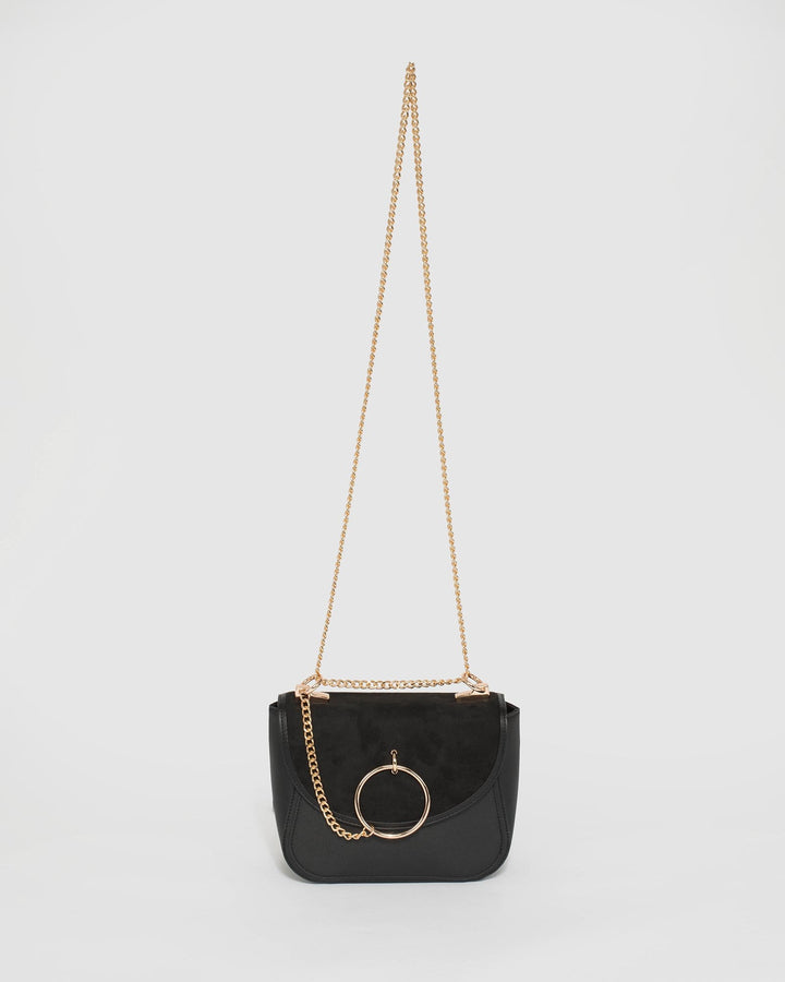 Black Hannah Chain Crossbody Bag Bag | Crossbody Bags