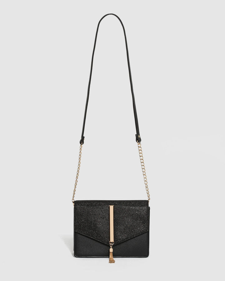 Black Haylee Crossbody Bag | Crossbody Bags