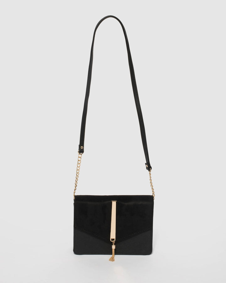 Black Haylee Crossbody Bag | Crossbody Bags