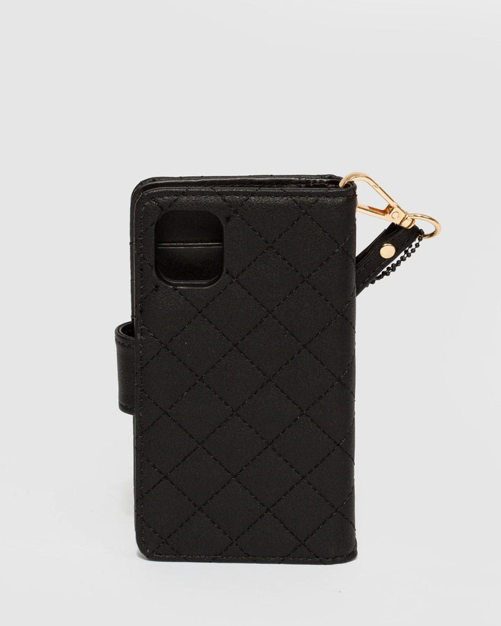Black Iphone 11 Quilt Case | Phone Cases